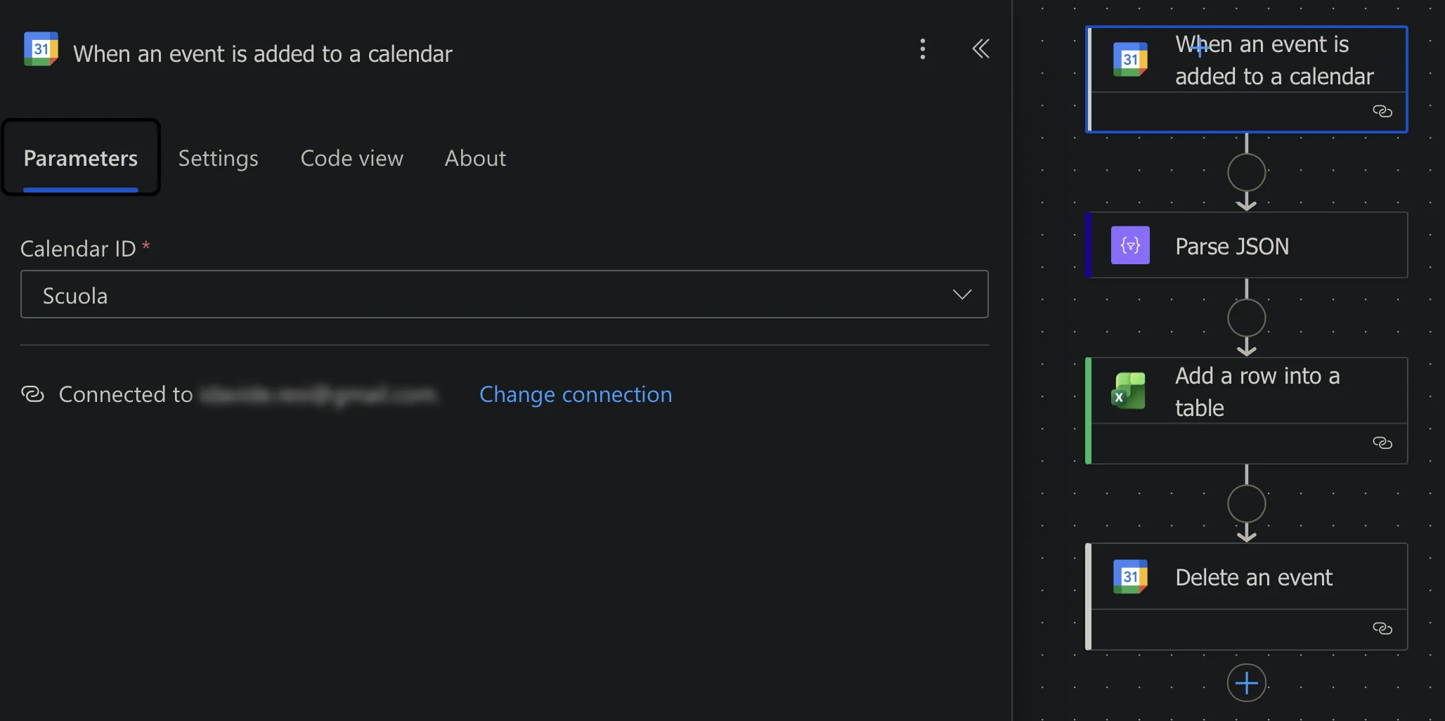 Event listener in dark mode